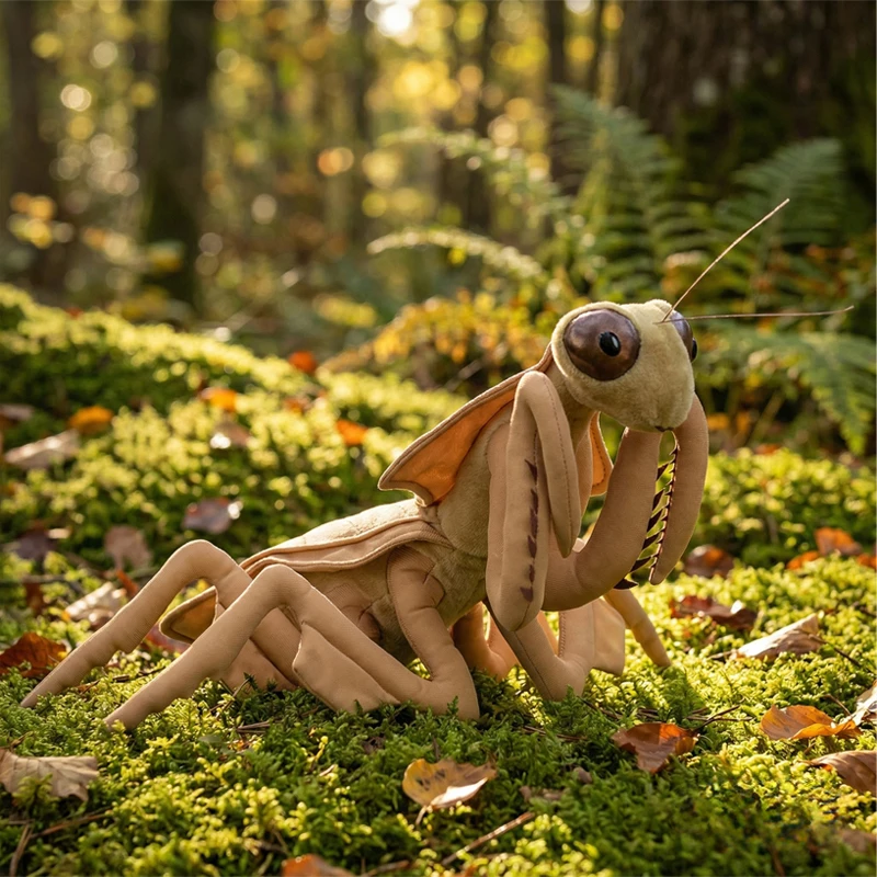 

Плюшевые игрушки-насекомые «Мантис»: реалистичная имитация, изысканная кукла-насекомое, игрушка-симулятор насекомого, подарок на день рождения для друга