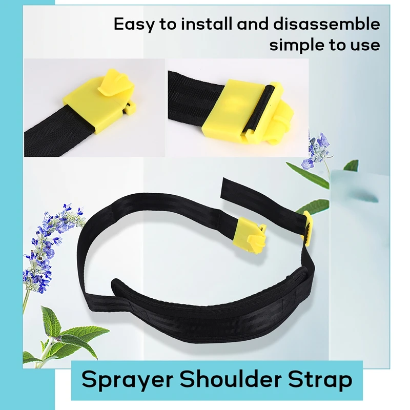 

Комплект из 2 регулируемых наплечных ремней для ранцевого опрыскивателя, с губчатой подкладкой, для сельскохозяйственных ручных опрыскивателей - AT35