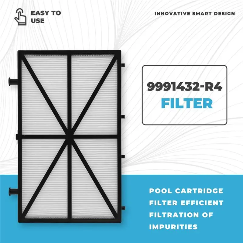 AEE4-4PCS 9991432-R4 Ultra-Fine Filters Pool Cleaner Filter Pool Filter For Dolphin M400 M500 M200 Ultra-Fine Filter Elements