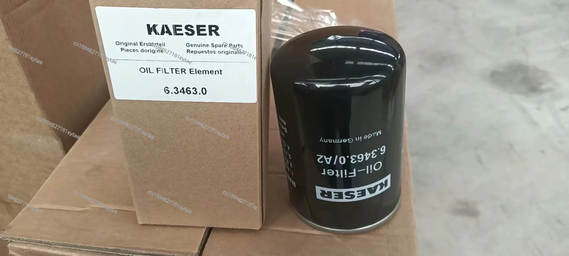 10pcs/lot 6.3463.0=6.3463.0/A2 black oil filter element OF for Kaeser air compressor  Alternative products