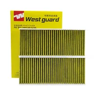 Filtro de carbón activado para cabina de aire, accesorio para Peugeot 5008, 5G04, 5G06, 2016, Citroen 4008, C5, Aircross, YL00266180, MK9840-2P