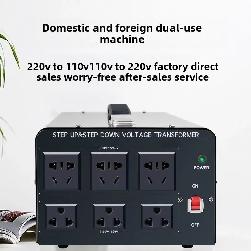 Bidirectional Transformer Voltage Converter 220V to 110V Voltage Converter
