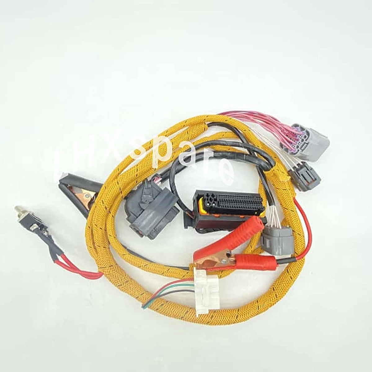 For 6HK1 4HK1 ECM engine computer version start detection test harness excavator accessories