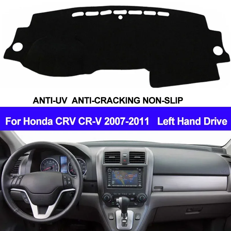 For Honda CRV CR-V 2007 2008 2009 2010 2011 Car Protective Pad Dashboard Cover Silicone Non-Slip Mat Auto Sunshade