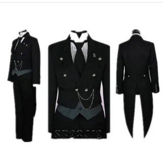 

Black Butler - Sebastian Michaelis Cosplay Tailcoat Suit Set