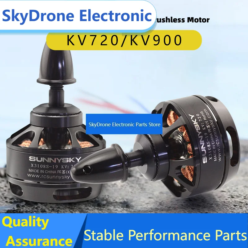 SkyDElSunnysky X3108S Disc Type Brushless Motor 720KV 900KV 3-4S LiPo 30A ESC For F450 F550 Tarot 650 RC Multirotor Aerial