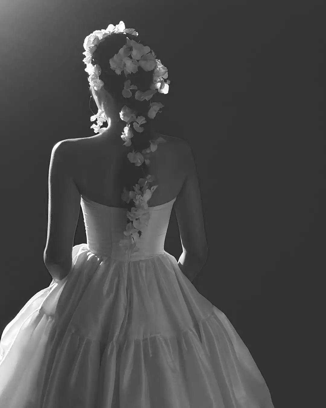 MD Exquisite A-line Wedding Dress Strapless 웨딩드레스 Taffeta Tiered Pleat Bridal Gown Corset Back Customized vestidos de novia