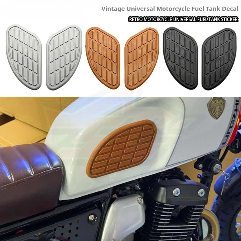 Motorcycle Locomotive Modified Fuel Tank Sticker, Retro Side Decorative Sticker, Anti-skid Sticker