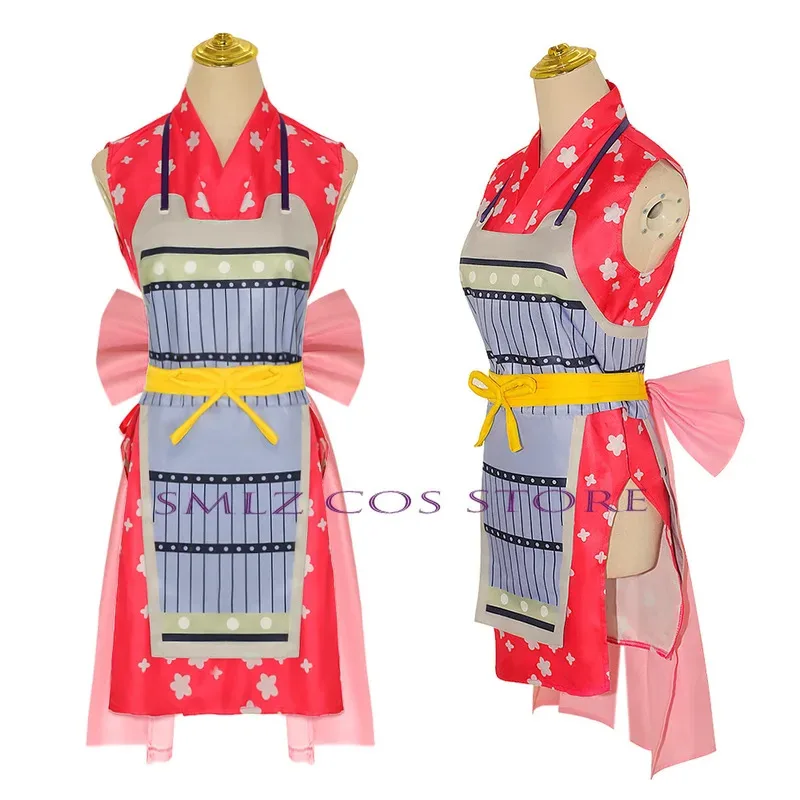 

2025 12 бой Нами косплей аниме костюм униформа доспехи кимоно боевой парик комплект Хэллоуин Рождественская вечеринка наряд для женщин платье