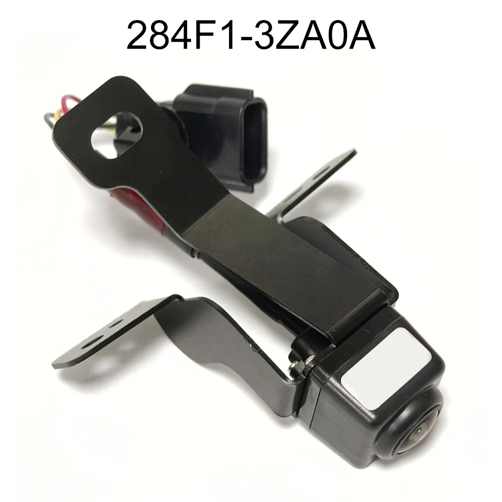 Qashqai 2010-2015 Black Front Parking Camera Quick Installation Easy To Use ABS Construction Parking Assistance