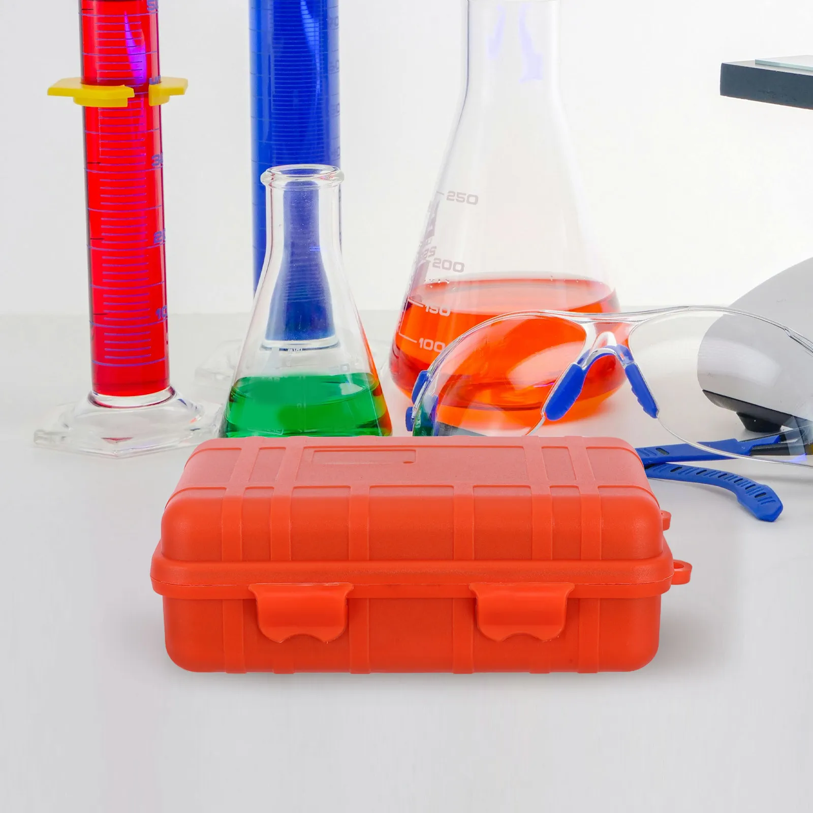 Waterproof Storage Box Shockproof Portable Plastic Tool Organizer Sealed Container For Camping Fishing Outdoor Tool