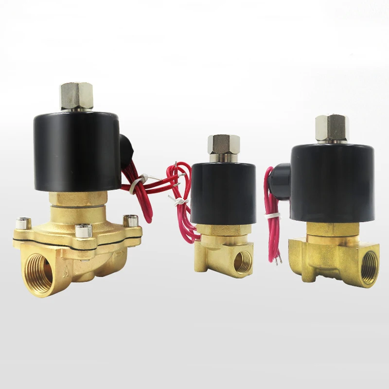 

Electric Solenoid Valve 1/4" 3/8" 1/2" 3/4" 1" DN8/10/15/20/25/32/40/50 Normally Opened Pneumatic for Water Oil Air 12V/24V/220V