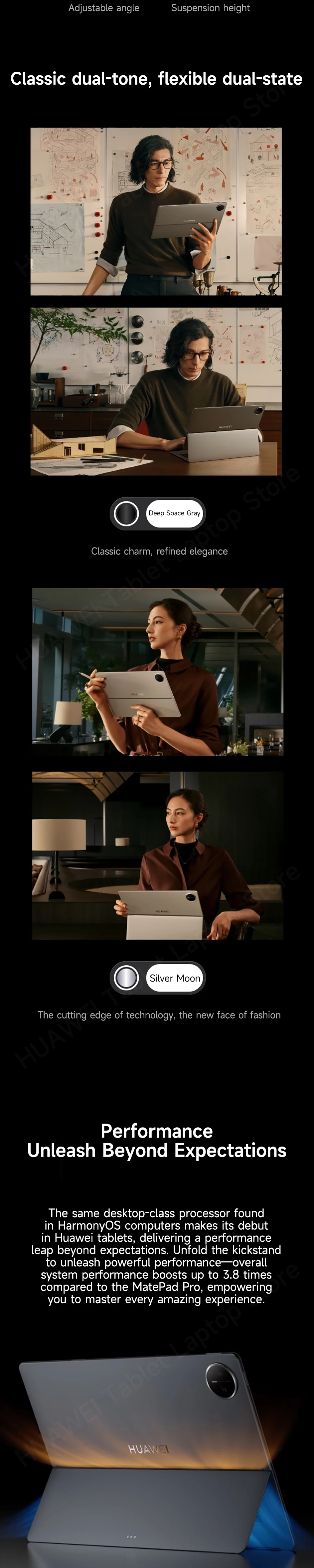 2026 HUAWEI MatePad Edge Liquid-Cooled Version PaperMatte Screen CPU KirinX90 14.2-inch OLED 120Hz 3.1K HarmonyOS5 12900mAh