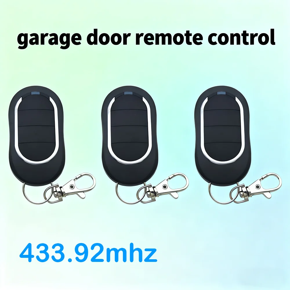 Alutech AT-4N Remote Control 433.92MHz 4 Buttons Garage Door Learning Code Barriers Automation Keychain Automatic