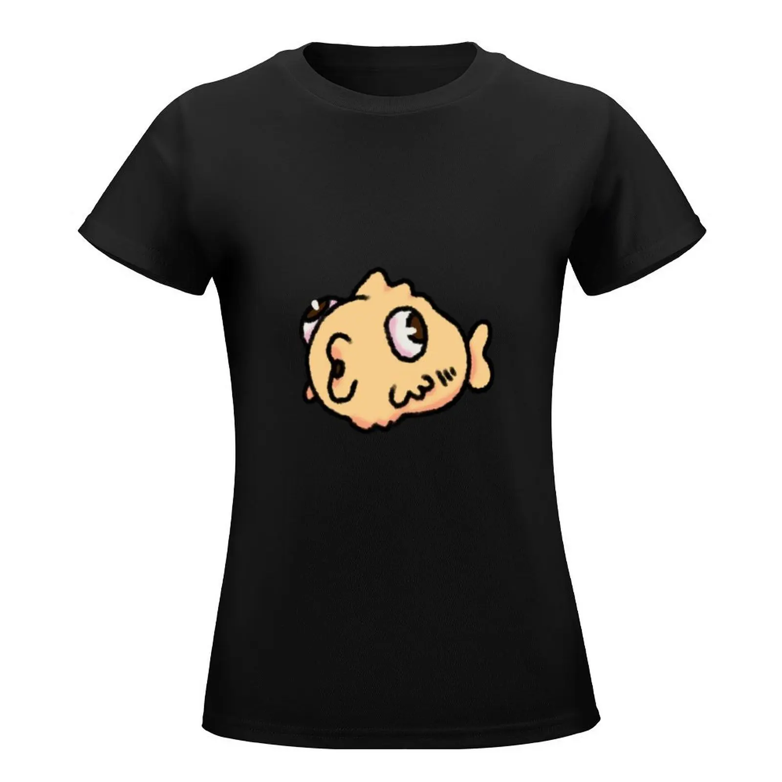 Lucky Goldfish T-Shirt Short sleeve tee aesthetic clothes Female clothing hippie clothes Women clothes