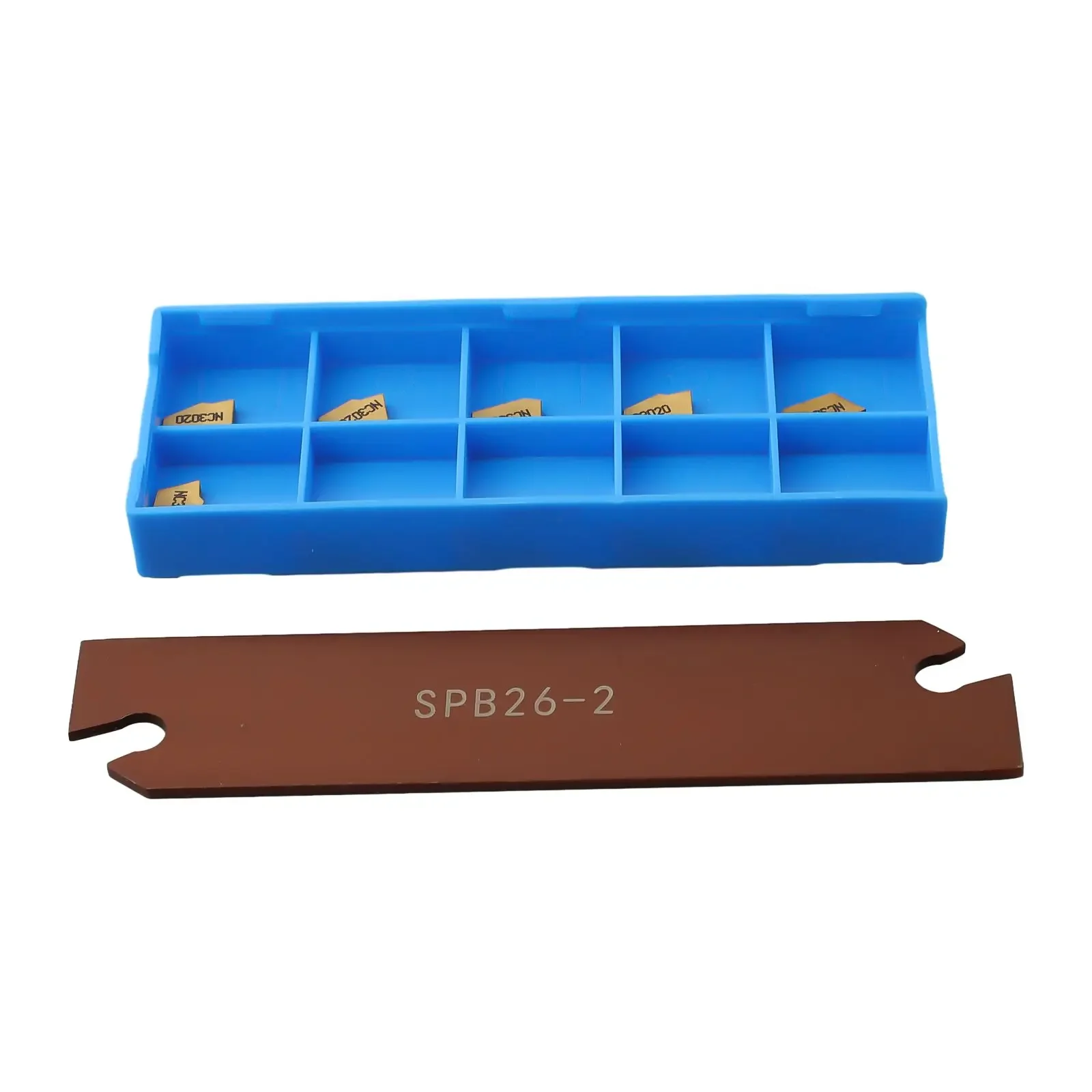 Imagem -03 - Grooving Cutoff Carbide Inserts Pacote com Spb262 Blade Slotting Tool Adequado para Várias Aplicações em Aço Sp200 Gtn2