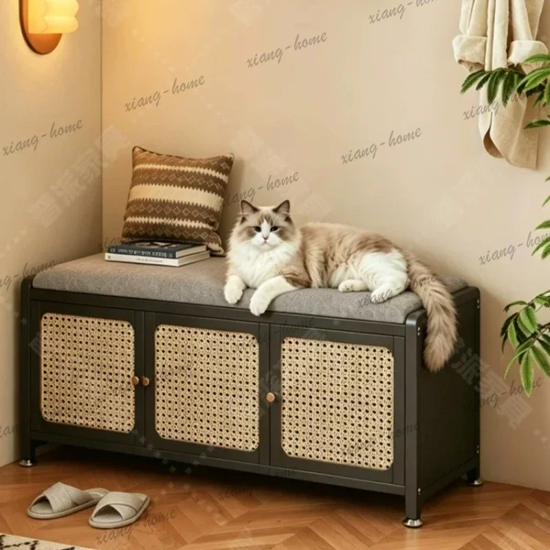 LJY Metal Dustproof Rack Shoe Cabinet Style Asian Salon Space Saving Shoe Cabinet Living Room Drawers Armario Para Zapatos Furni