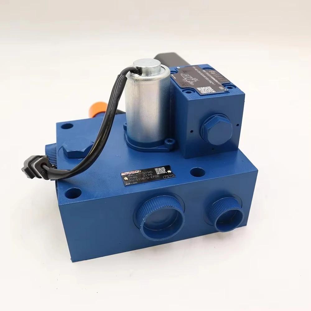 مجموعة الصمامات HD785-7 HD465-7 صمام التحكم في الملف اللولبي الهيدروليكي 56B-43-12402 صمام Epc #3