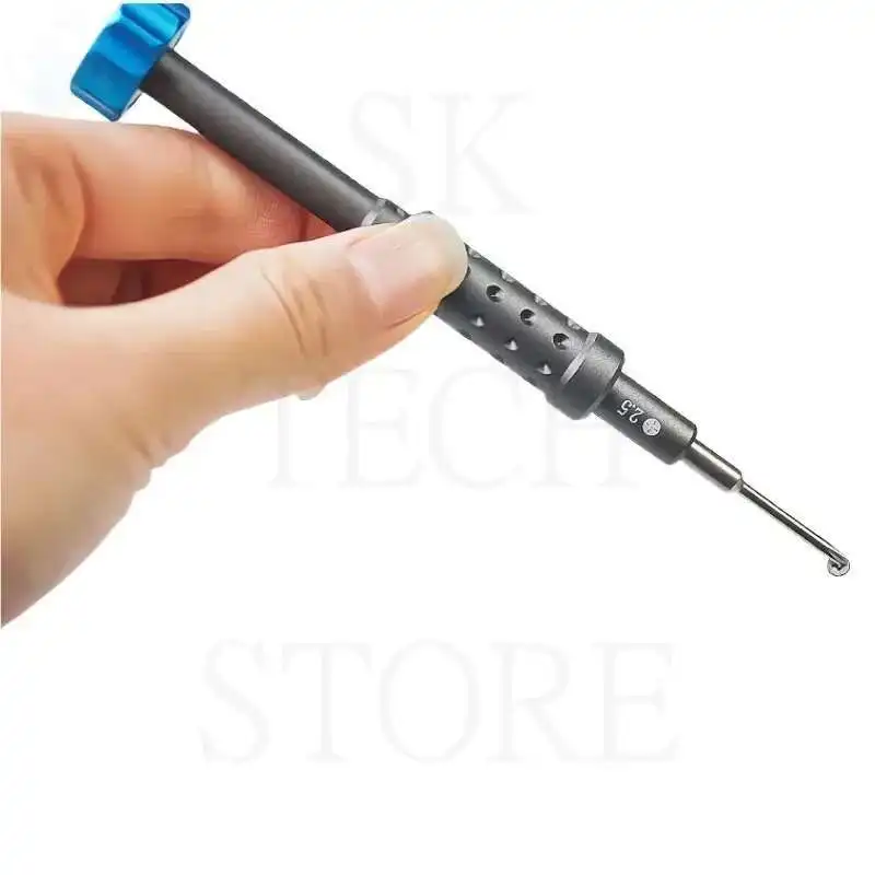 Kit di cacciaviti di precisione 2D Utensili manuali per lo smontaggio dello schermo LCD dell'iPhone Strumento di riparazione del telefono cellulare antiscivolo multi tipi magnetici