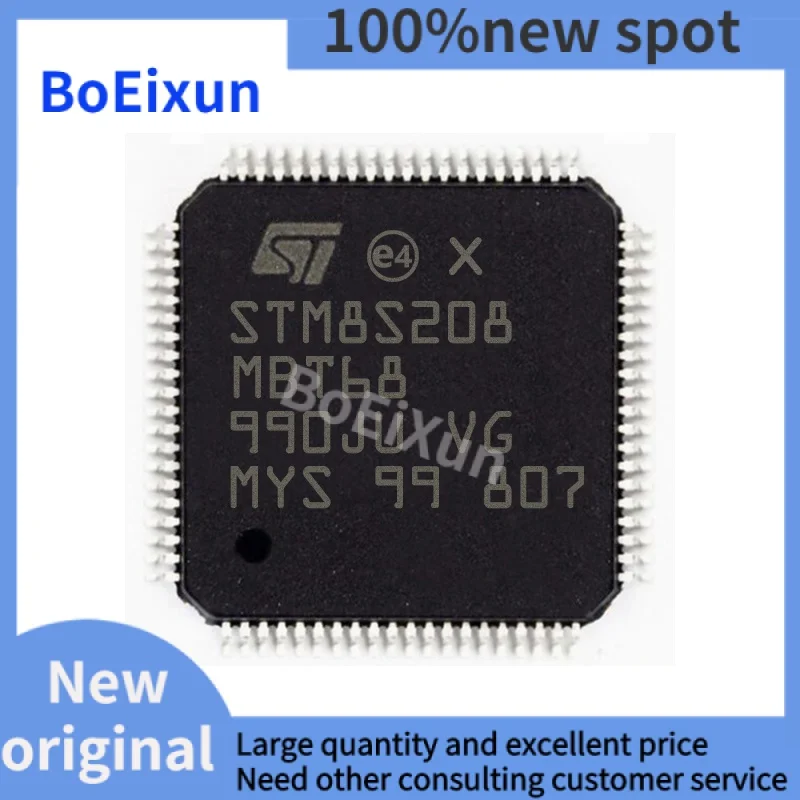 

1-100 PCS STM8S208MBT6B LQFP-80 STM8S208 8-bit Microcontroller-MCU ARM Microcontroller Chip Brand New Original