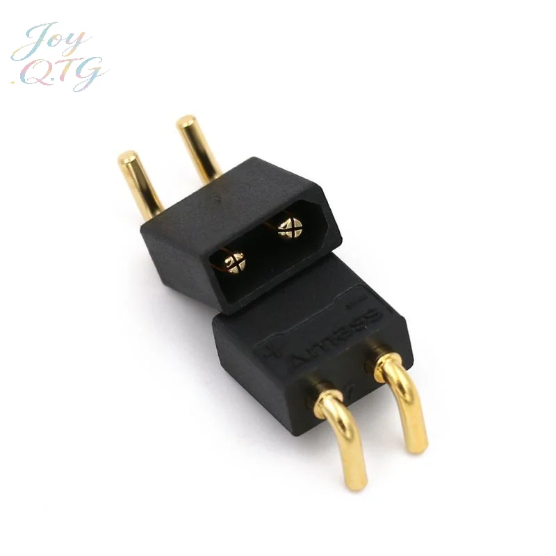 XT30PW-M36 Copper Gold-plated 2-core Soldering Foot Aviation Model Plug Connectors For PCB Boards
