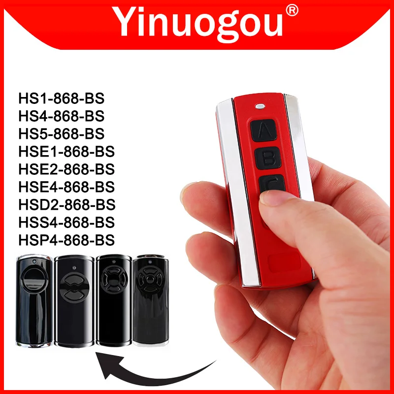 

HORMANN HS4 HSE4 HSE2 HS5 HS1 HSE1 HSD2 HSS4 HSP4 868 BS Remote Control Duplicator Garage Door Opener Gate 868MHz Rolling Code