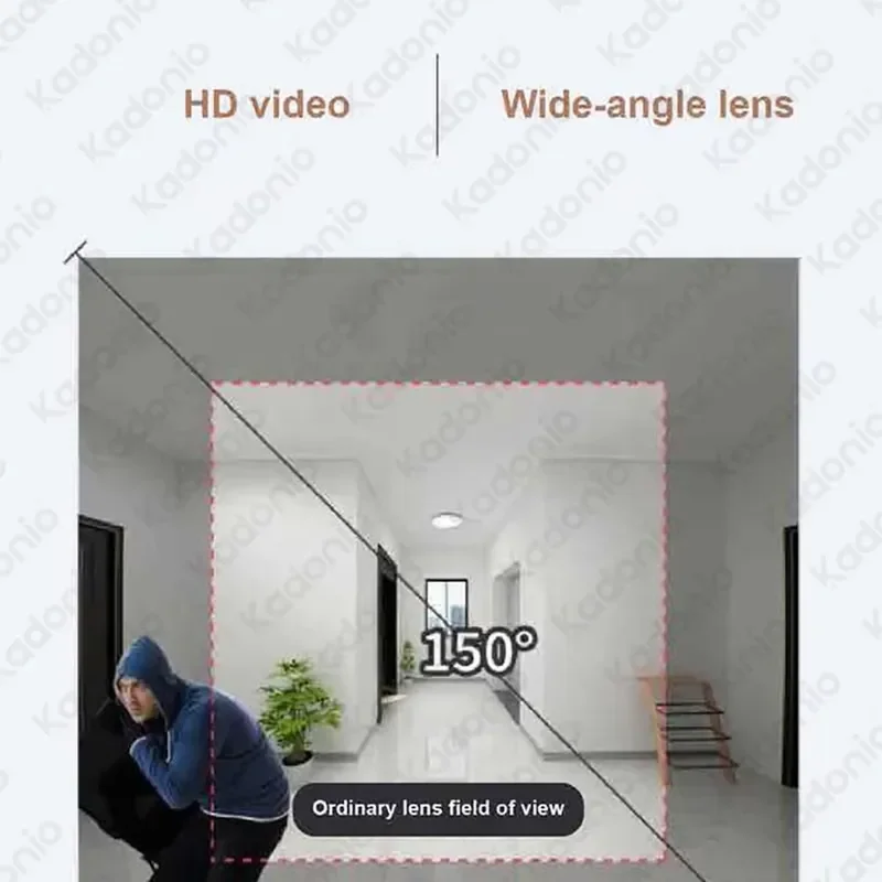 Kadonio 1080P WiFi Video Door Bell PIR Motion Detection Smart Camera Two-Way Audio view 5