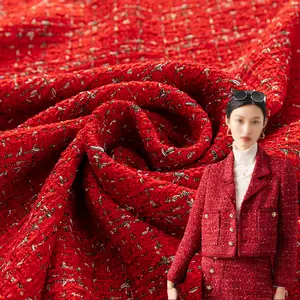 Red tweed suit sales
