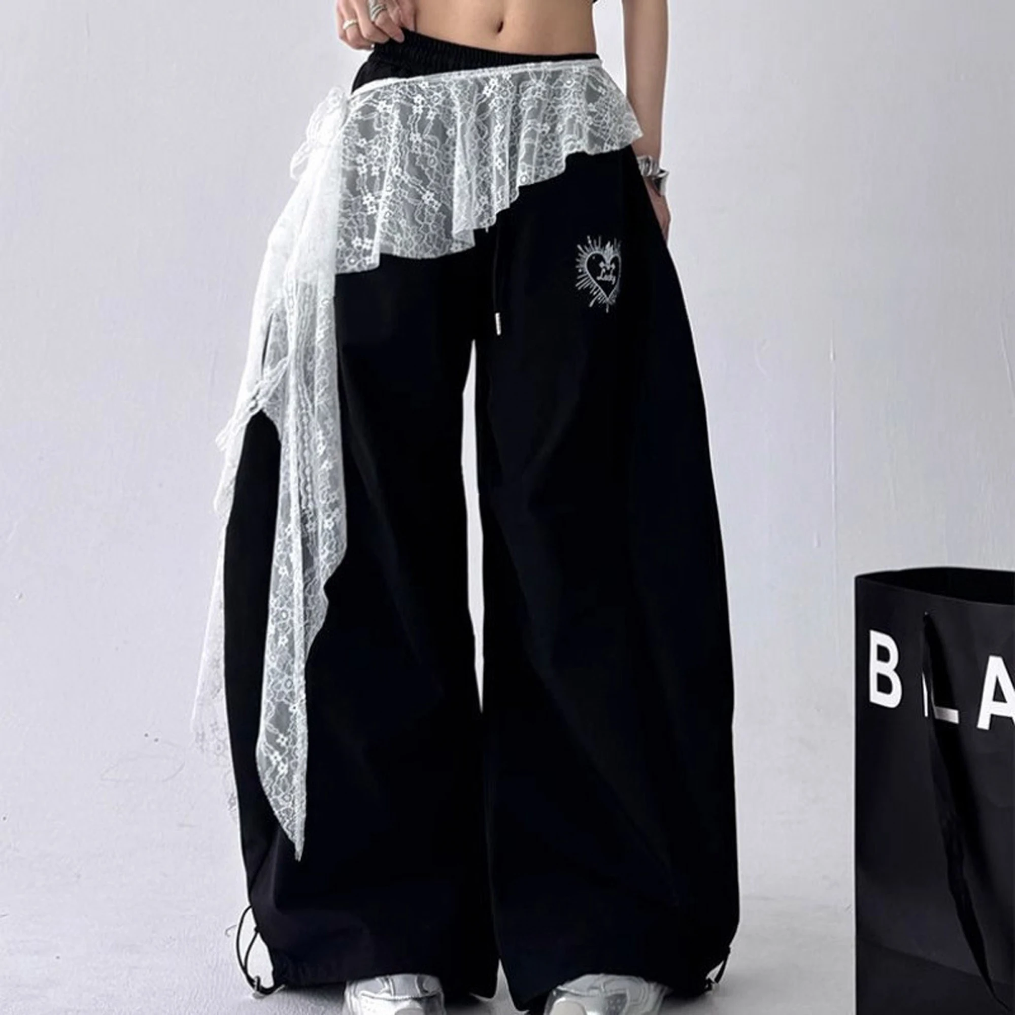 Ekstender Kemeja Wanita dengan Renda dan Pinggang Elastis untuk Berlapis, Rok Bawah yang Dapat Disesuaikan, Ekstender Kaos untuk