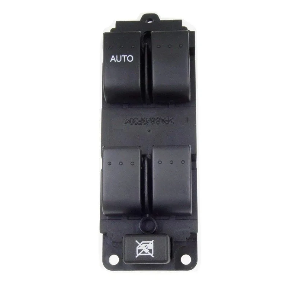 

Power Window Switch For 2004-2009 Mazda 3 5 Button Drive Side Front Left Black BN8F-66-350, BN8F-66-350A