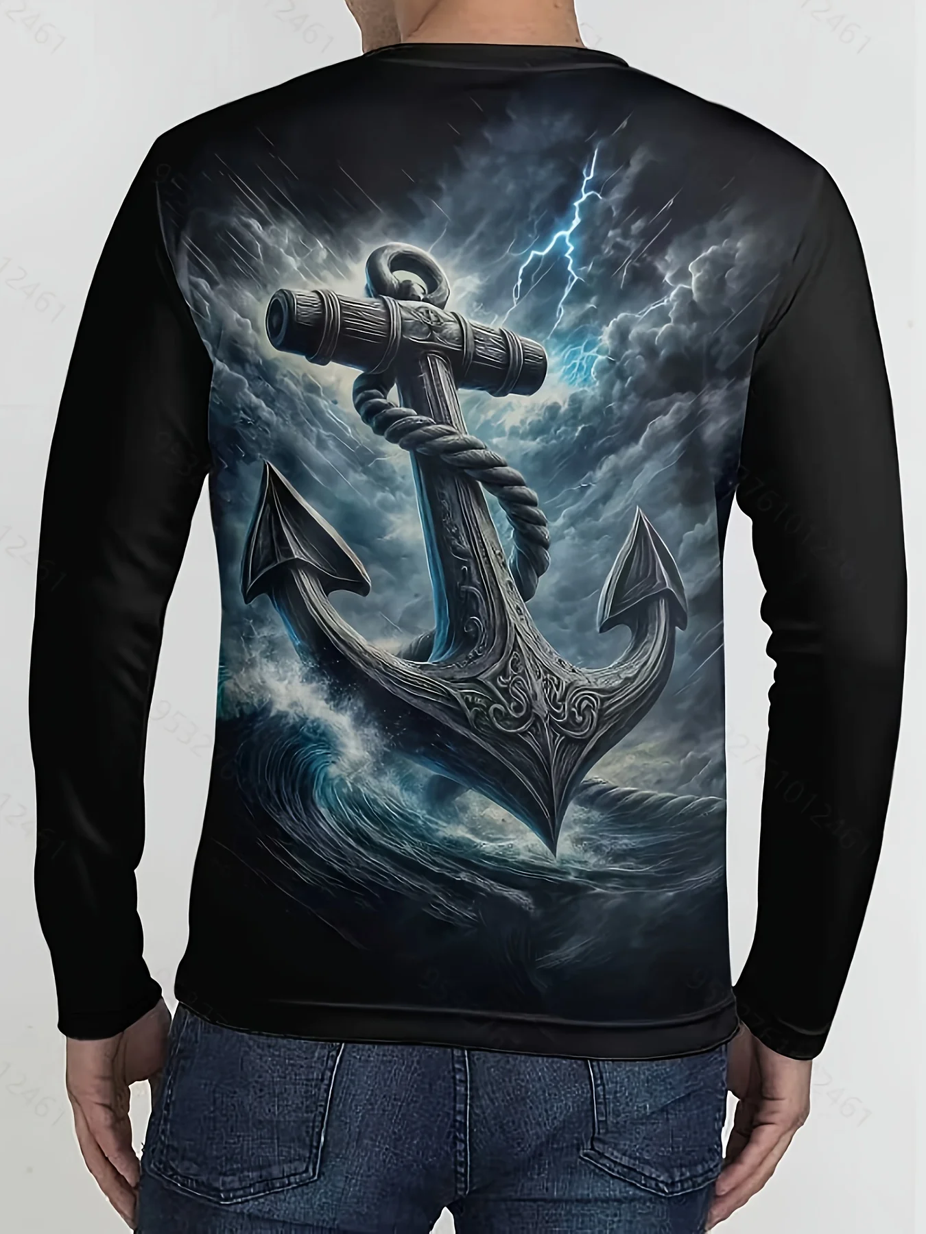 الرجال طويلة الأكمام تي شيرت ثلاثية الأبعاد العاصفة طباعة تي شيرت الرجال النساء موضة اللياقة البدنية بلايز تيز في الهواء الطلق ملابس كامو