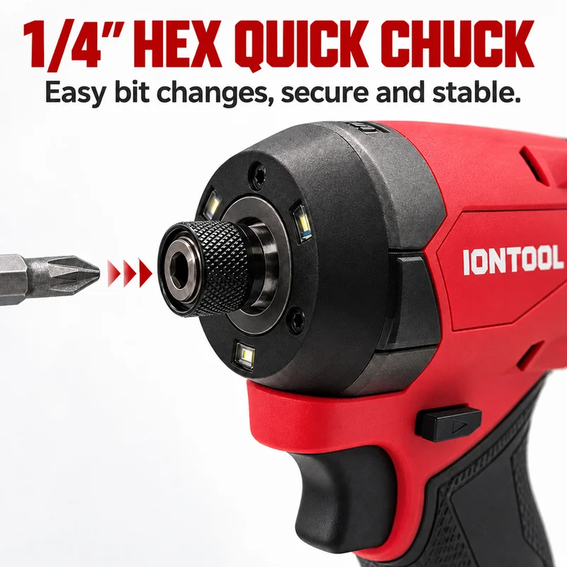 IONTOOL 450N – akumulatorowy w – Cordless Impact Driver 1/4 Hex recenzja i cena