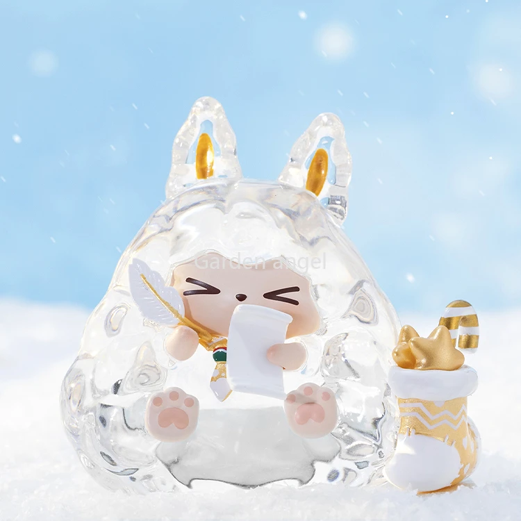 

Hey Fan Christmas Wish List Series Blind Box Oho Shuibo Egg Christmas Caja Ciega Kawaii Doll Action Figure Toy Model Mystery Box