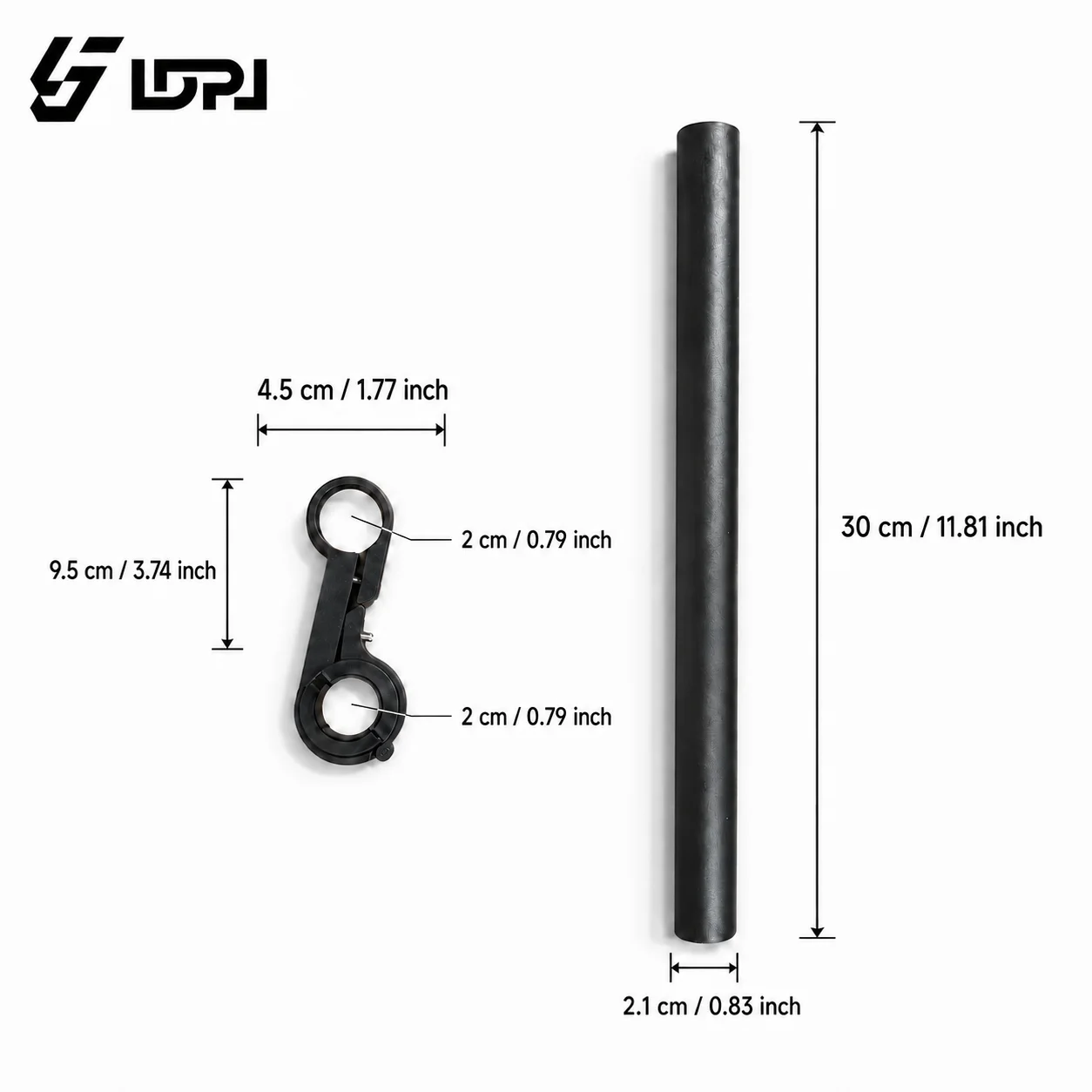 10/20/30cm Bicycle Handlebar Extension Bracket MTB Headlight Installation Extension Pole Highway Mountain Bike Handlebar Extensi