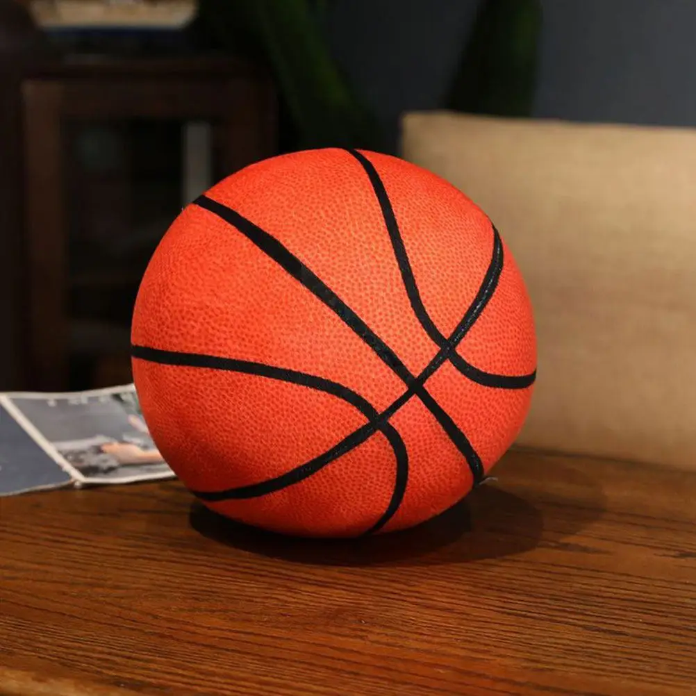 

Basketball Pillow Stuffed Ball Cushion Comfortable Sleep Pillow Home Bedroom Decoration Best Husband Ever Gifts