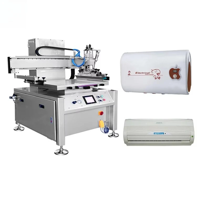 Semi Automatic Silk Screen Printing Machine Electronics HMI Digital Flatbed Print Printer For Skateboard Bags