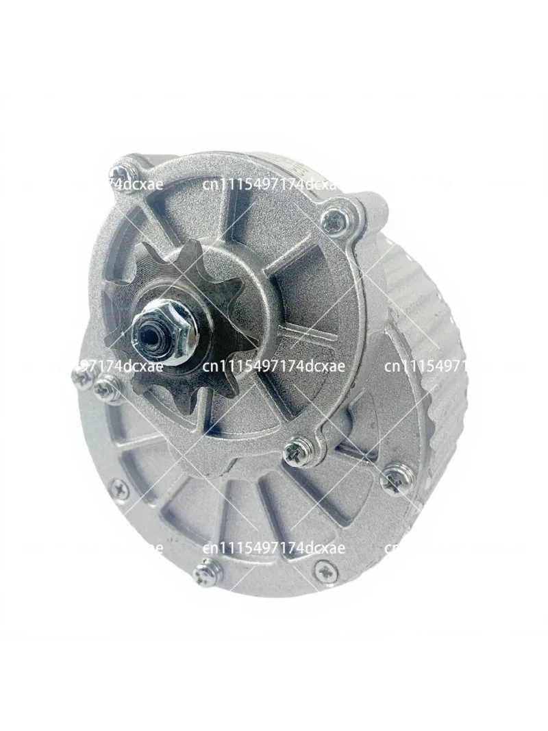 DC 24V 36V 250W 450W Brush Gear Motor, Permanent Magnet Direct Current Brushed Motor for DIY