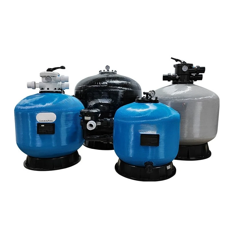 Swimming pool filter sand tank Small hot spring circulating water treatment system Swimming pool equipment Ejection glass fiber