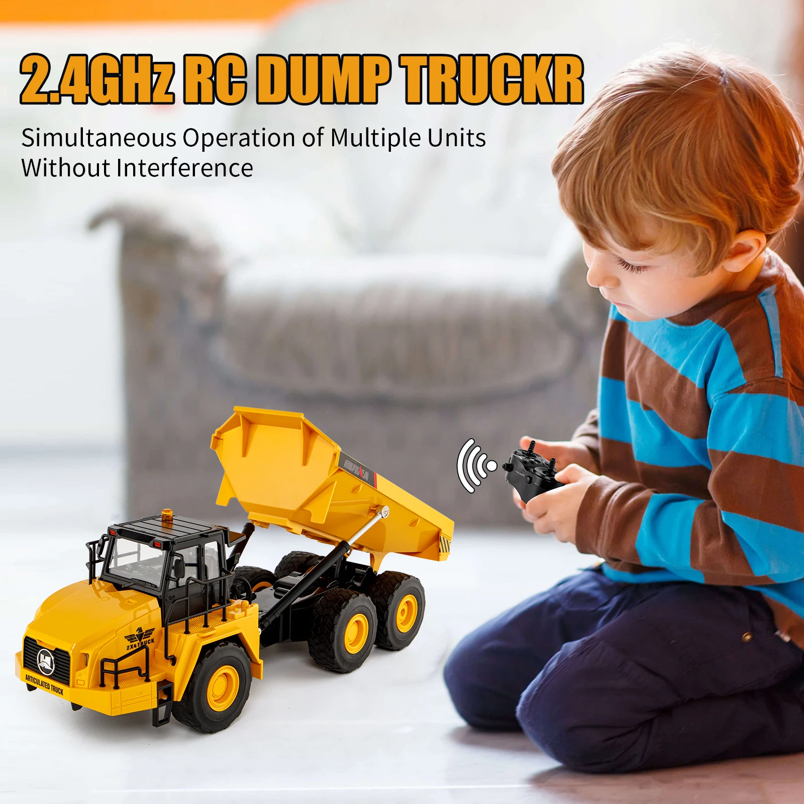 شاحنة قلابة تعمل بالتحكم عن بع - مراجعة Heavy Equipment Games وسعره
