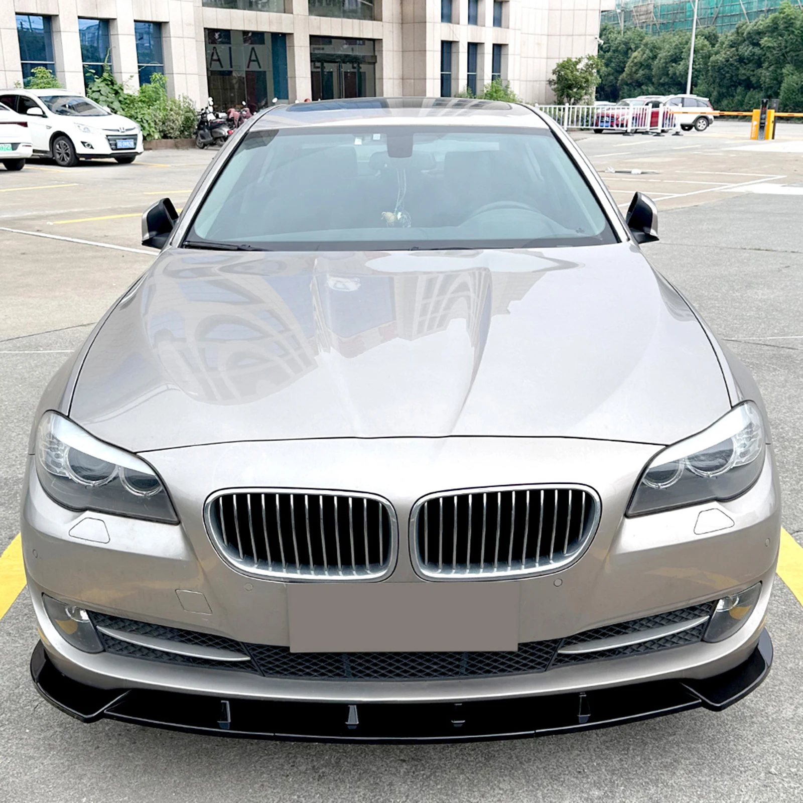 For BMW 5 Series F10 F11 2011-2014 Standard Version Front Bumper Spoiler Lip Lower Splitter