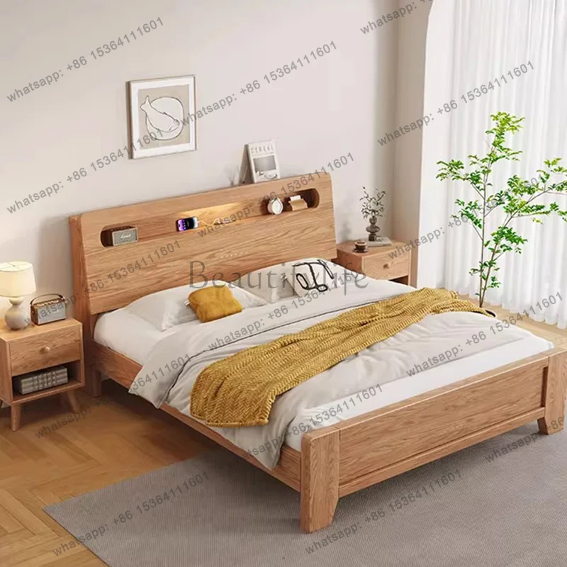 FG Mobile Bedroom Bed Frame Baby Modern Luxury Children Multifunctional Design Sleeping Massage Bed Girls Muebles Home Furniture