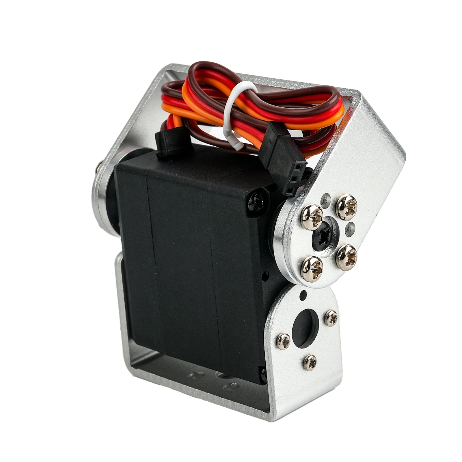Servo de engranaje de Metal Digital, 15KG, 7115MG, 4,8-8,4 V, Motor cepillado de 180/270 grados, doble eje con soporte en forma de U para coche Robot RC DIY