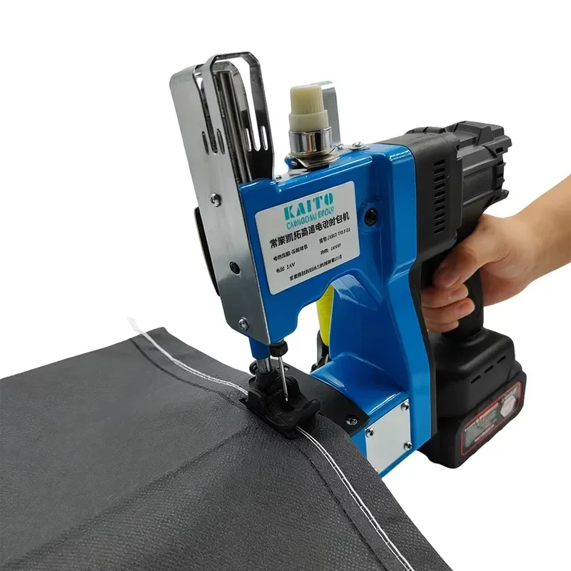 Automatic Thread Cutting Bag Closer Machine Handheld Electric Sack Stitching Tool for Paper Plastic Bags Factory Price