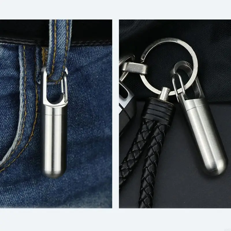 

A0KE Delicate Metal Bottle IPX8 Waterproof Secure Twist Lock Design for Travel
