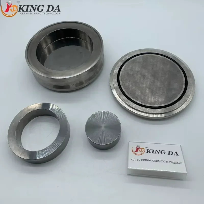 i Disc Mill Grinding Jar Assembly with Steel Jacket