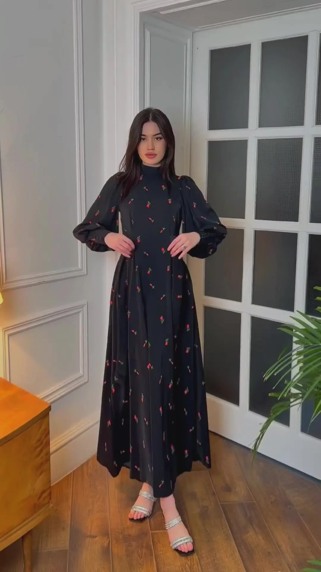 Eid Muslim Women Party Dresses Jalabiya Printing Long Robe Lace Up Ramadan Morocco Dubai Abayas Kaftan Islam Arab Vestidos