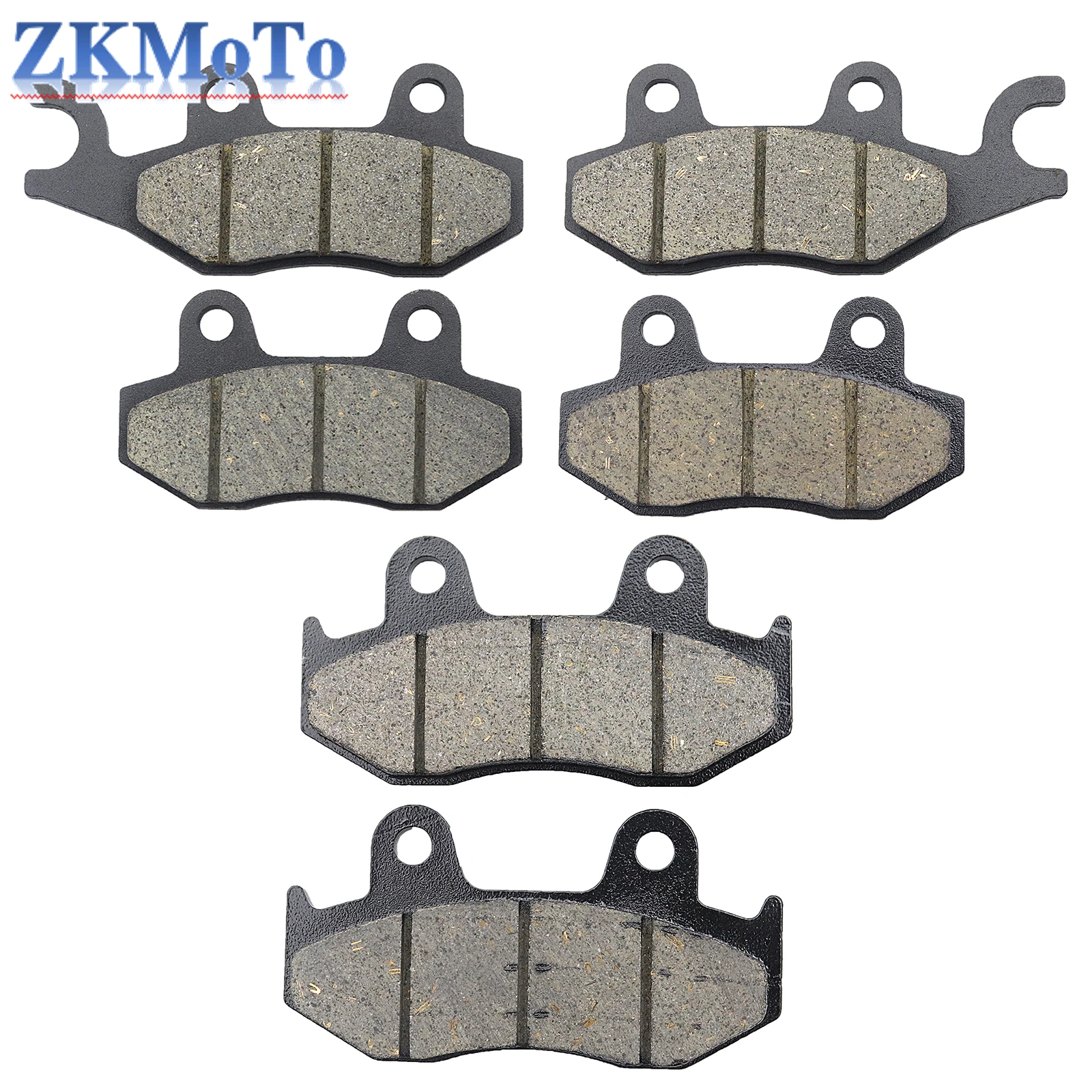 ATV Front Rear Brake Pads For Yamaha YFZ450 YFZ 450 YFZ450R YFZ 450R YFM 700 Raptor YFM700 YFM700R 2006-2008 2012 2013 2015