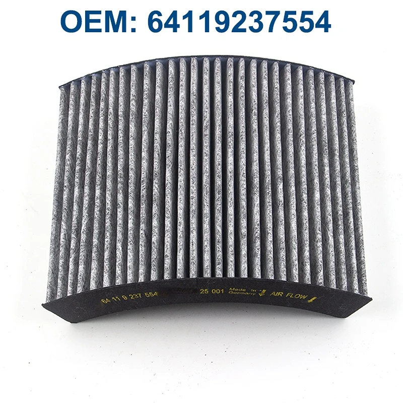 

Car Accessories Activated Carbon Cabin Filter OEM 64119237554 for BMW 1/ 2/ 3 Series F20 F21 F22 F30 F35 4 Series F32 F33 F82