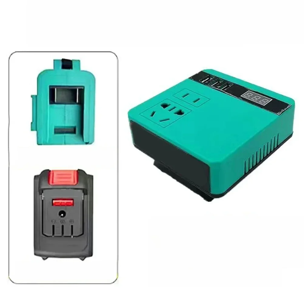 Lithium Battery Inverter AC220V/DC5V/12V Inverter Power Bank Intelligent Battery Lithium Battery Transformer