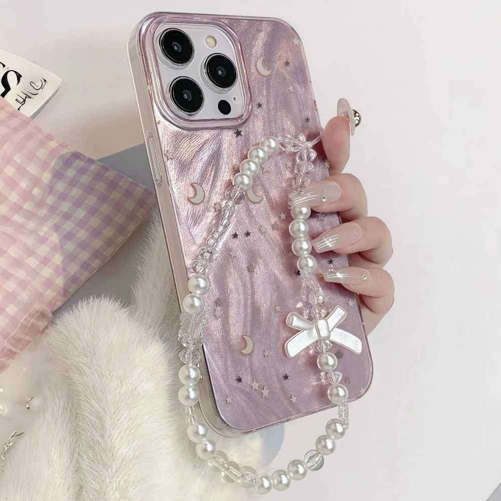 Doce estrela lua padrão caso de telefone para xiaomi 15t mi 11 lite 5g capa para xiaomi 13 14 15 13t 14t 15t 17 pro max fundas casos